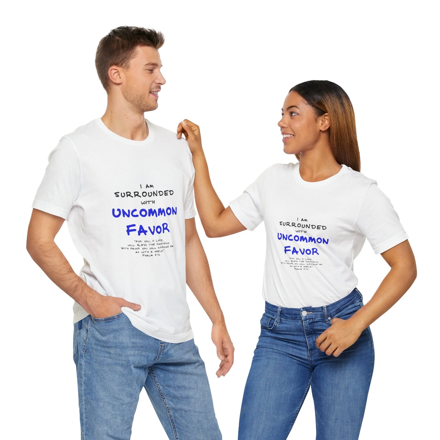 "I Am Surrounded by Uncommon Favor" Tee
