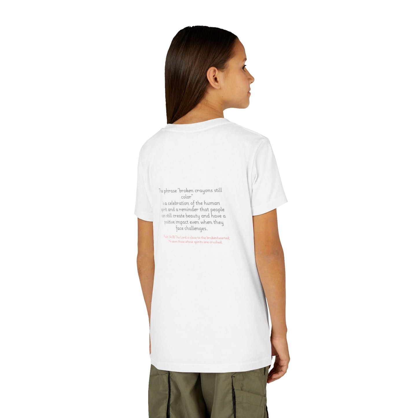 "Broken Crayons Still Color" Youth Tee (Available in Adult & Child Sizes)
